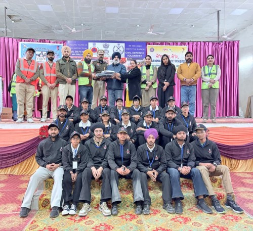  2026-02-02 Seven-day Civil Defence Training Camp Concluded At Government College Ropar